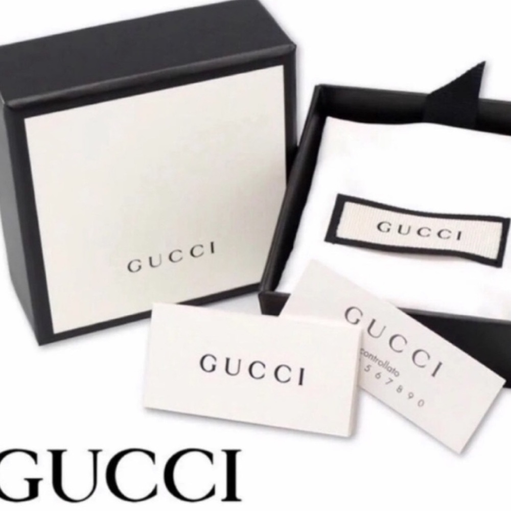 New Gucci Blind For Love Reversible Heart Necklace - Picture 9 of 10